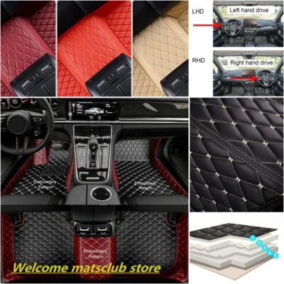 Car Floor Mats For Buick 2000-2024 All Models Waterproof Auto Carpets Custom Foto 1 de 4