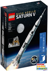*NEW* LEGO Ideas NASA Apollo Saturn V Space Spaceship Rocket Alien Ship 21309 - Picture 1 of 9