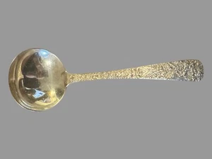 Kirk & Son Stieff Sterling Silver Repousse 7" Gravy Ladle - Picture 1 of 4