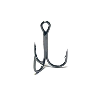 30 Hooks for Each Pack Black Nickle Treble Hooks FH1HP30 - Picture 1 of 12