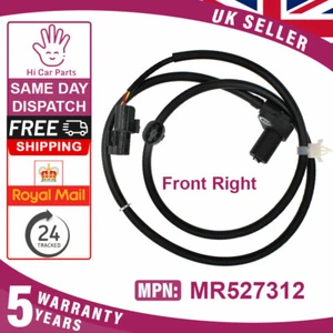 Front R ABS Speed Sensor for Mitsubishi Lancer VII 03-08 1.3 1.6 2.0 MR527312 - Picture 1 of 3