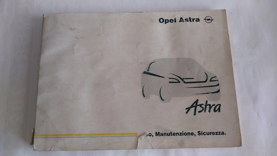Uso e manutenzione Opel Astra G '98 '99 - Immagine 1 di 1