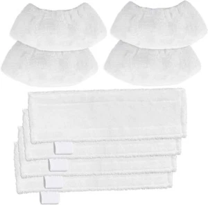 8 piezas para Kärcher Easyfix SC1 SC2 SC3 SC4 SC5 limpiador de vapor suelo almohadillas fregona - Imagen 1 de 5
