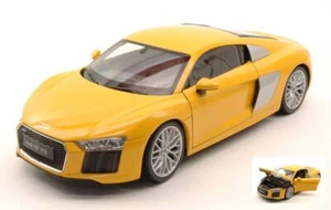 Welly WE18052Y AUDI R8 V10 2016 YELLOW 1:18 Modellino - Foto 1 di 1