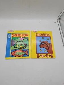 Vintage Rose Art Coloring Book 1994 Completely Unused Full Lot If 2 Classic - Imagen 1 de 7