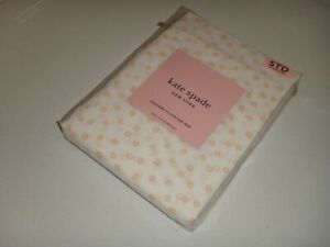 KATE SPADE 2-PC SET Standard Pillowcases Floral COTTON Percale MADE IN INDIA