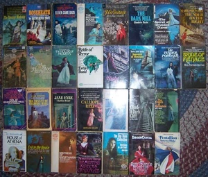 Konvolut 30 Gothic Romantik Romantik Spannung Horror Vintage Taschenbücher B - Bild 1 von 1