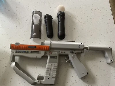 Sony Playstation PS3 Socom 4 & Killzone 3 Sharp Shooter Gun & Wand Controller - Image 1 of 4