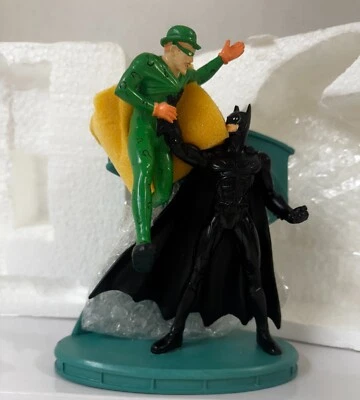 Batman Forever Robin vs The Riddler Statue Ceramic Figure #3004 NEW SEALED - Image 1 of 4