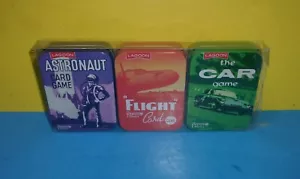 LAGOON Pepus Series Set Of (3) Card Games: THE CAR - ASTRONAUT - FLIGHT - Picture 1 of 2