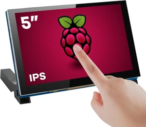 5 Inch Touchscreen IPS MIPI DSI Display Compatible with Raspberry Pi 5/4/3, - Picture 1 of 12