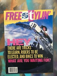Freestylin' Magazine October 1988 - Hutch GT Dyno Skyway BMX Ozone - Picture 1 of 7