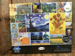 NEU VERSIEGELT PUZZLE VINCENT VAN GOGH 1500 TEILE 24"x33" RE-MARKS  - Bild 1 von 5