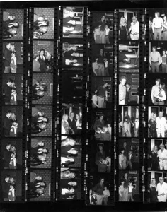 Foglio fotografico contatto negativi CAROL LYNLEY RYAN ONEAL CYBIL SHEPHARD BOGDANOVICH - Foto 1 di 1