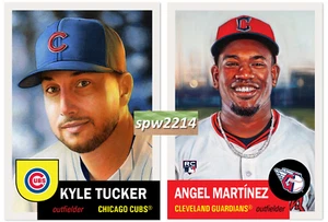Topps Living Set Kyle Tucker #839, Angel Martinez #840 - Presale - Picture 1 of 3
