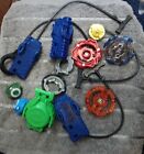 Beyblade Accessories Lot 16 pcs Rip Cords Launchers Etc.. 1 Beyblade