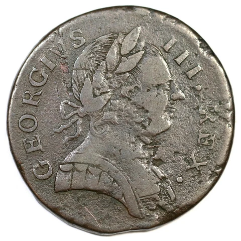 1778 12-78B R-3 Machins Mills Colonial Copper Coin Cover