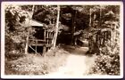 Marrs Camps Indian Pond Tarratine Maine Real Photo Postcard
