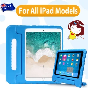 For iPad 4 5 6 7 8 9 10 11 Gen PRO Air Mini Kids EVA FOAM Shockproof Case Cover - Picture 1 of 55