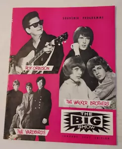 Programma souvenir UK The Big Show gennaio 1967 Roy Orbison, The Yardbirds, ecc. - Foto 1 di 10