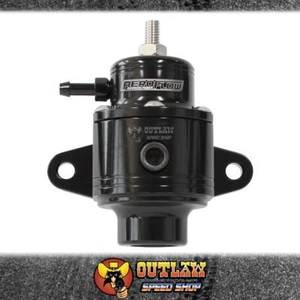 AEROFLOW -6ORB EFI FUEL PRESSURE REGULATOR BLACK - AF66-2058BLK - Picture 1 of 1