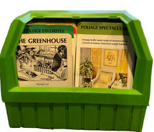 Gardening Vintage 1978 The Greenhouse Plant Card Set Botanical Index Cards Case