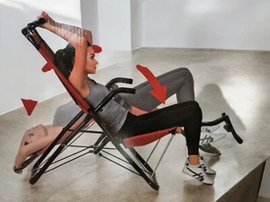 Inversionstrainer Rückentrainer Klappbar, Streckung, Aufbau Training, Bis 120kg - Bild 1 von 9