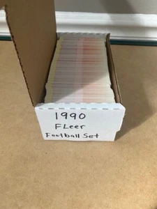 1990 Fleer Football Partial Complete Set - 399 of 400 - Picture 1 of 7