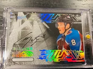 UD Black Obsidian Scripts Rookies 2019-20 #OSMA Cale Makar radiocontrol novato automático - Imagen 1 de 3