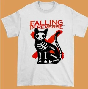 Falling In Reverse 2022 Short Sleeve Black Size S-5XL Unisex T-Shirt - Picture 1 of 8