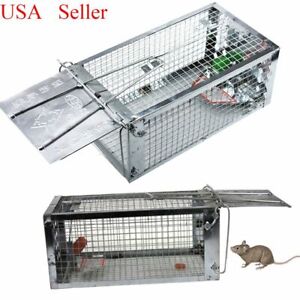 Us Big Mouse Trap Rat Trap Rodent Trap Live Catch Cage ,Easy to Set Up and Reuse