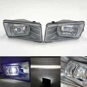 Clear Lens LED Fog Lights Lamps For 2007-2014 Chevy Silverado Tahoe Suburban - Picture 1 of 12
