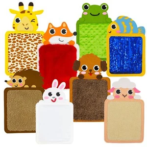 Sensory Zoo Buddies 8-Pack Large Sensory Mats for Autistic Children | Sensory... - Picture 1 of 8