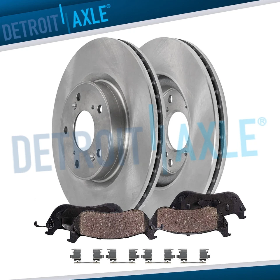 11.54 inch (293mm) Front Rotors Ceramic Brake Pads for 2013 - 2022 Honda Accord - Image 1 of 4