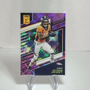JERRY JEUDY 2022 Donruss Elite SP Purple Holo /99 Alabama Broncos - Picture 1 of 3