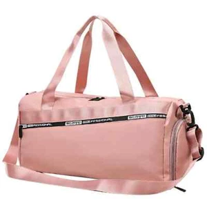 Sac de sport avec compartiment à chaussures Tissu Oxford Imperméable Rose - Imagen 1 de 5