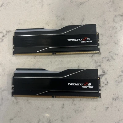 G.SKILL Trident Z5 Neo RGB 32GB (2 x 16GB) Ddr5-6000 cl30-38-38-96 - Image 1 of 3