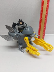  Batman Hoverbat Fahrzeug hat Figur grau grau Version wie gesehen D1 - Bild 1 von 20