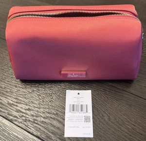 Nuovo Kate Spade Carter KSNYL custodia cosmetica olio di rosa $99 - Foto 1 di 4