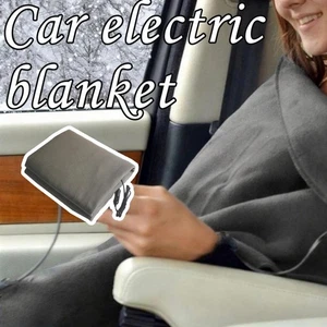 Calentador de Invierno Franela Suave Viaje Exterior 12V Manta Eléctrica Calefacción Coche B1Y4 - Imagen 1 de 24