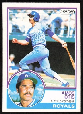 1983 O-Pee-Chee  #75 Amos Otis   - FREE SHIP - Image 1 of 2