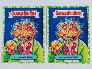 Garbage Pail Kids 2017 Battle of The Bands - Flaming Liam , Weird Wayne - Picture 1 of 2