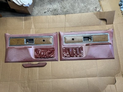 1977 Chevy C-10 K10 K5 - Painéis de porta de grão de madeira acabamento caminhão GMC 73-80 corpo quadrado - Imagem 1 de 4