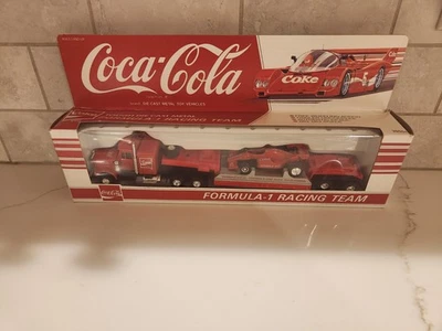 Juego de vehículo de juguete fundido a presión Coca-Cola Formula 1 Racing Team 1979 Foto 1 de 4