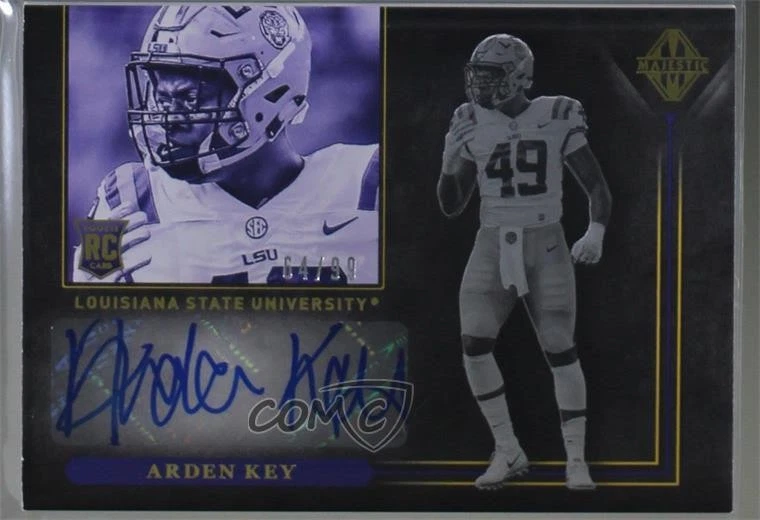 2018 Panini Majestic Signatures Gold /99 Arden Key #148 Rookie Auto RC - Image 1 of 2
