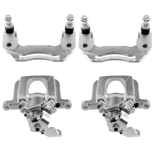 2 Bremssattel für Dodge Journey für Fiat Freemont 345 Hinterachse u Halter - Picture 1 of 3