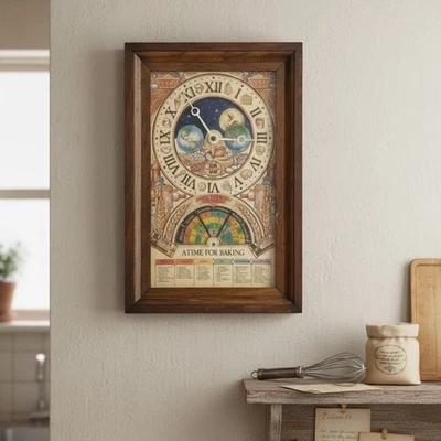 Vintage Nestlé Toll House Electric Wall Clock | Retro Kitchen Decor - Image 1 of 4