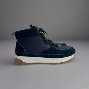 Madewell Sneaker Boots Black Woman 8.5 Men 7 - Picture 1 of 7