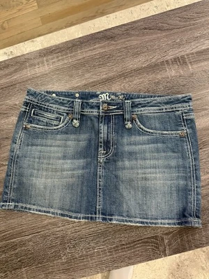 Falda Miss Me para mujer nueva con etiquetas Y2K vintage nunca usada talla L Foto 1 de 2