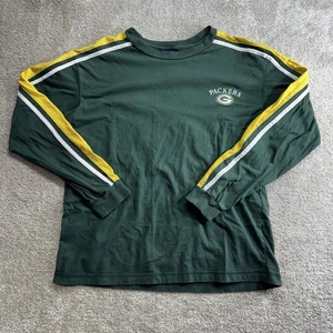 Vintage Pro Player Green Bay Packers Shirt Medium Long Sleeve NFL Apparel - Picture 1 of 10